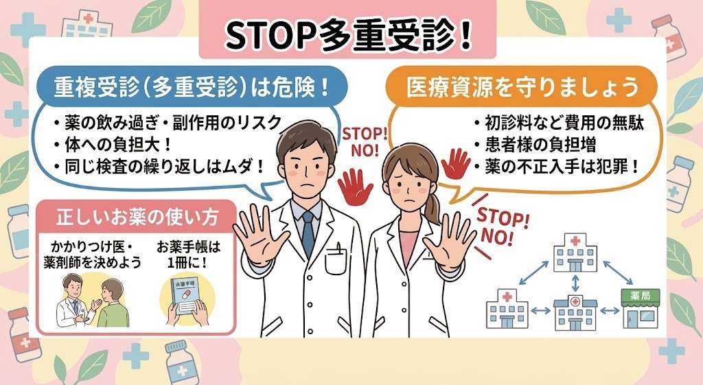 STOP多重受診!